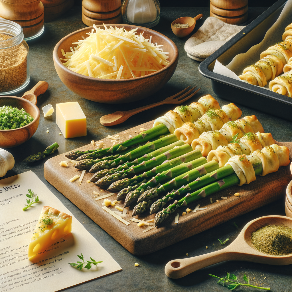 Asparagus and Cheese Bites Recipe