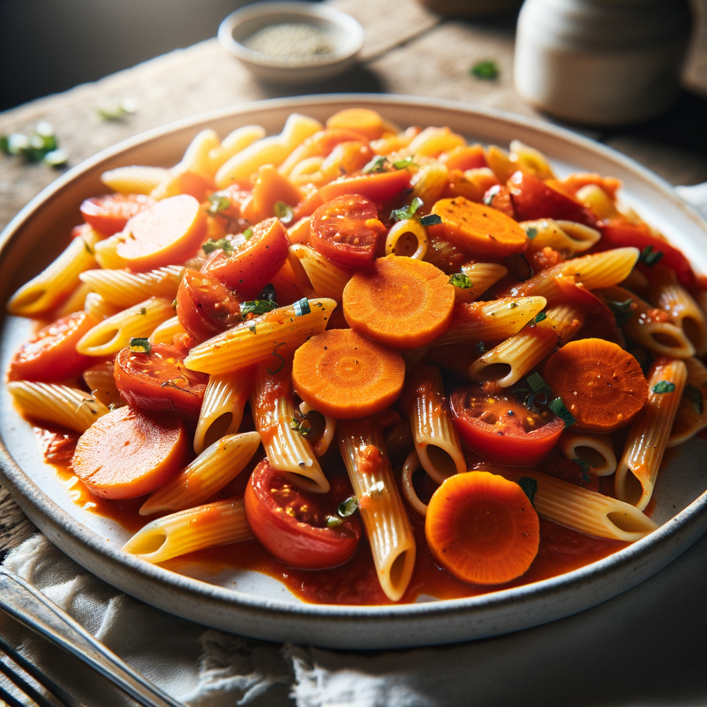 Tomato and Carrot Pasta