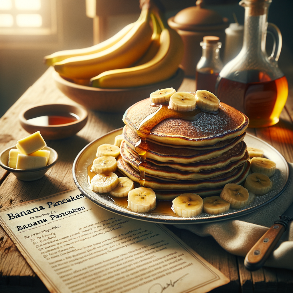 Zorneo Banana Pancakes Recipe