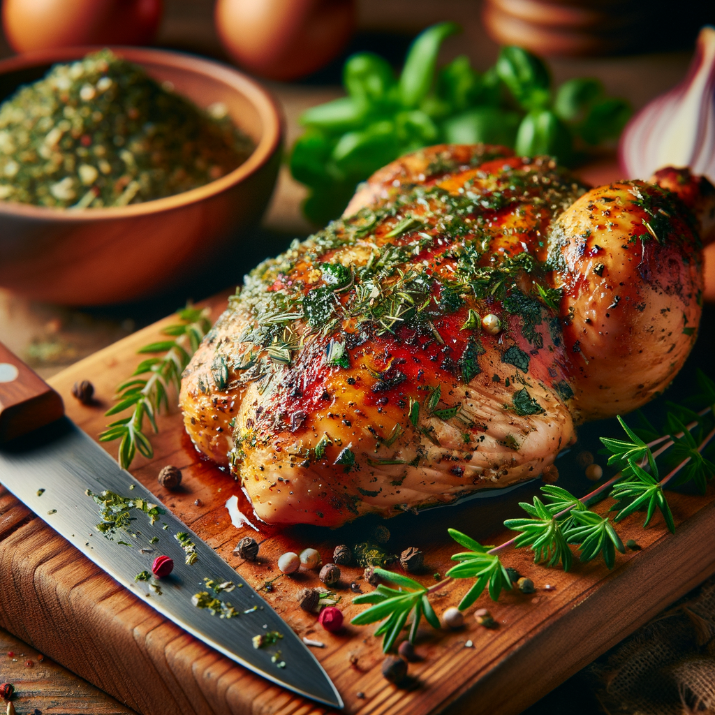 Grilled Chicken with Herb Seasoning Recipe