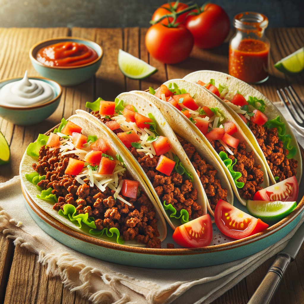 Ground Beef Tacos Recipe - Quick and Easy Dinner Idea