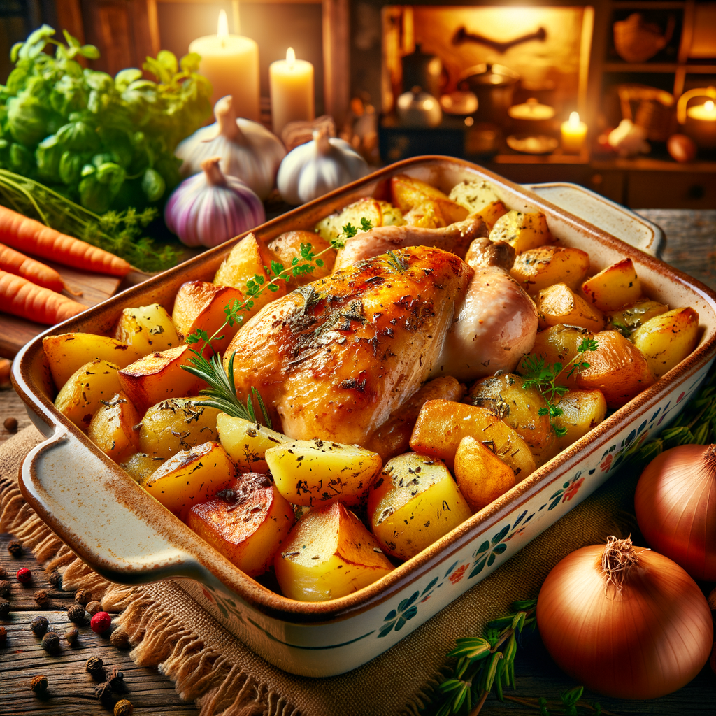 Chicken and Potato Bake Recipe