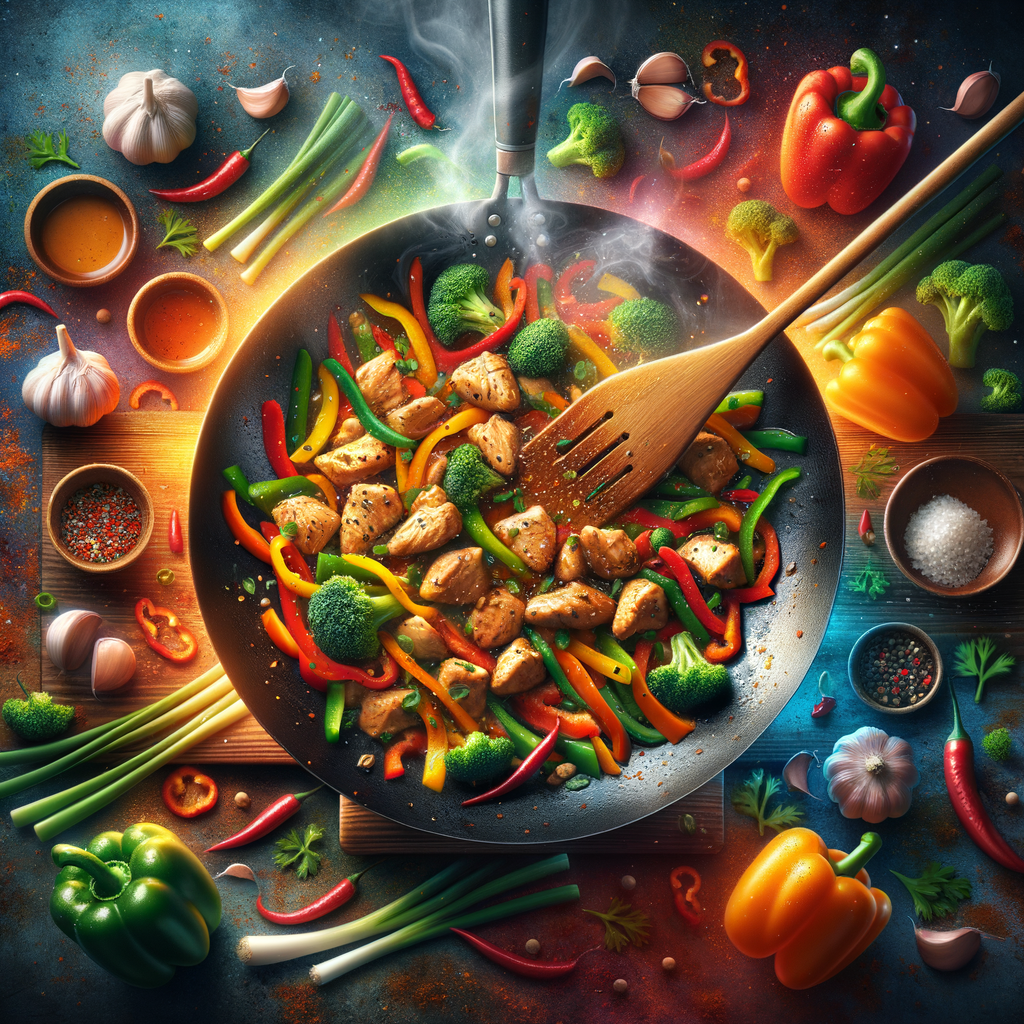 Quick Chicken Stir-Fry Recipe with Vegetables